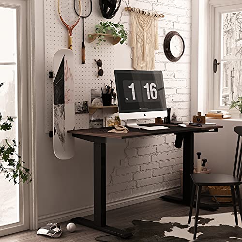 Electric Standing Desk 48 x 24 Inch Height Adjustable Sit Stand Desk with Splice Board W628166