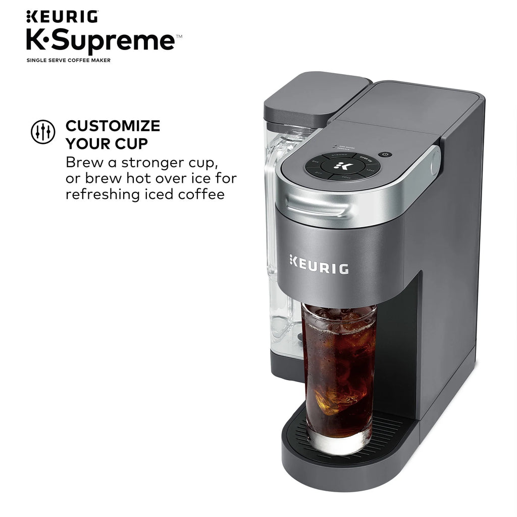 Gray Single Serve K-Cup Pod Coffee Maker O49298