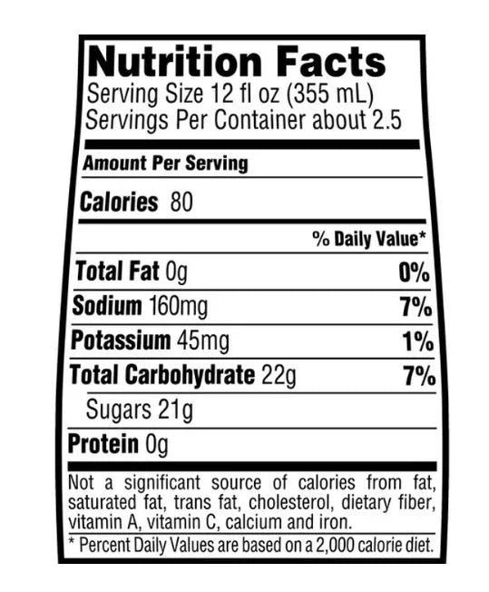 Fruit Punch Berry Thirst Quencher, 28 Ounce, Quantity of 10 Z237
