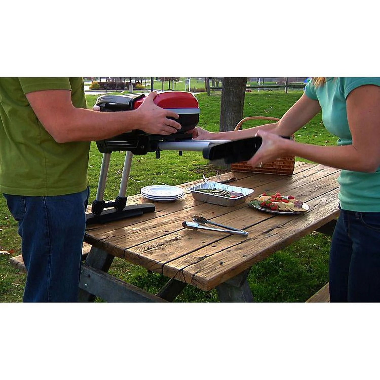 Portable LP Gas Grill J383