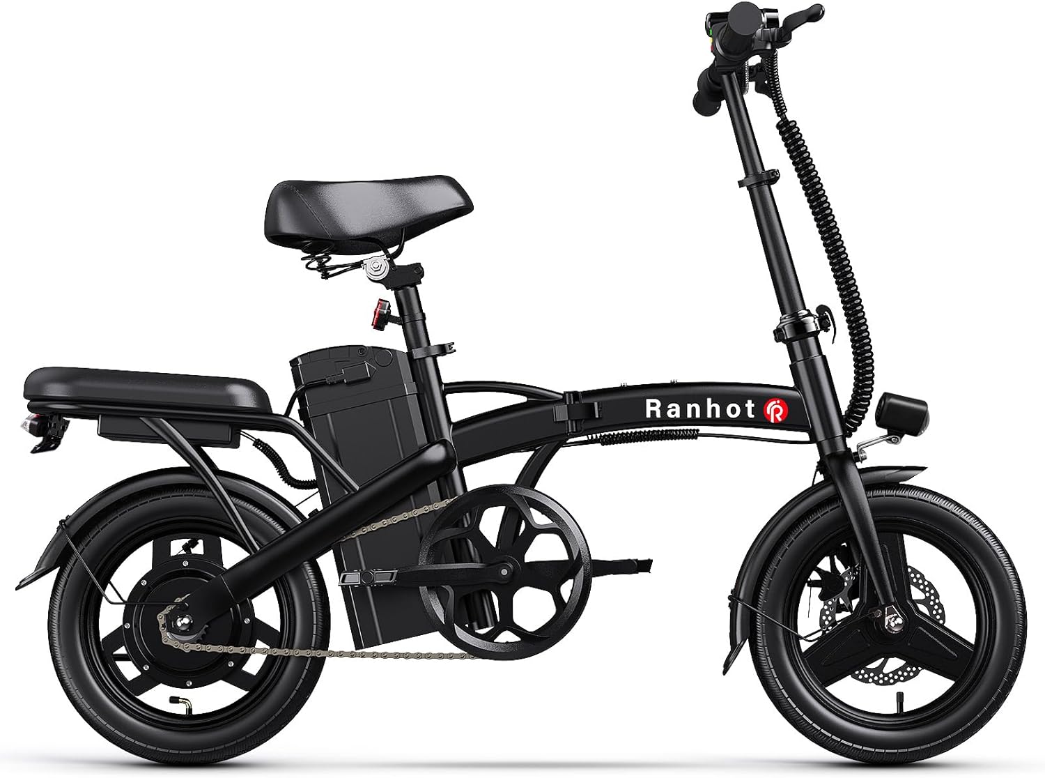 Folding Electric Bike with 750W Motor, 48V 13Ah Battery, 14” Tire W8425