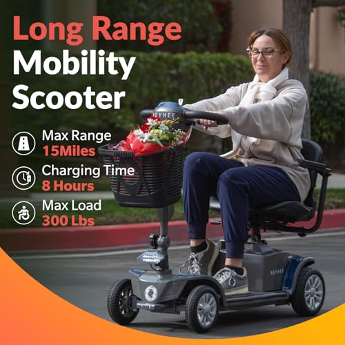 180W Electric Mobility Scooter with Height-Adjustable Seat G71030