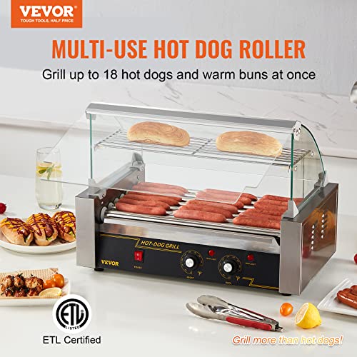 12 Hot Dog Capacity 5 Rollers Stainless Steel Hot Dog Roller M439