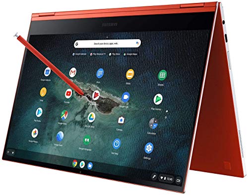 13.3” Galaxy Chromebook Laptop Computer with 256GB Storage, 8GB RAM, 4K AMOLED Touchscreen Display, Chrome OS, WiFi 6, Mercury Gray X92779