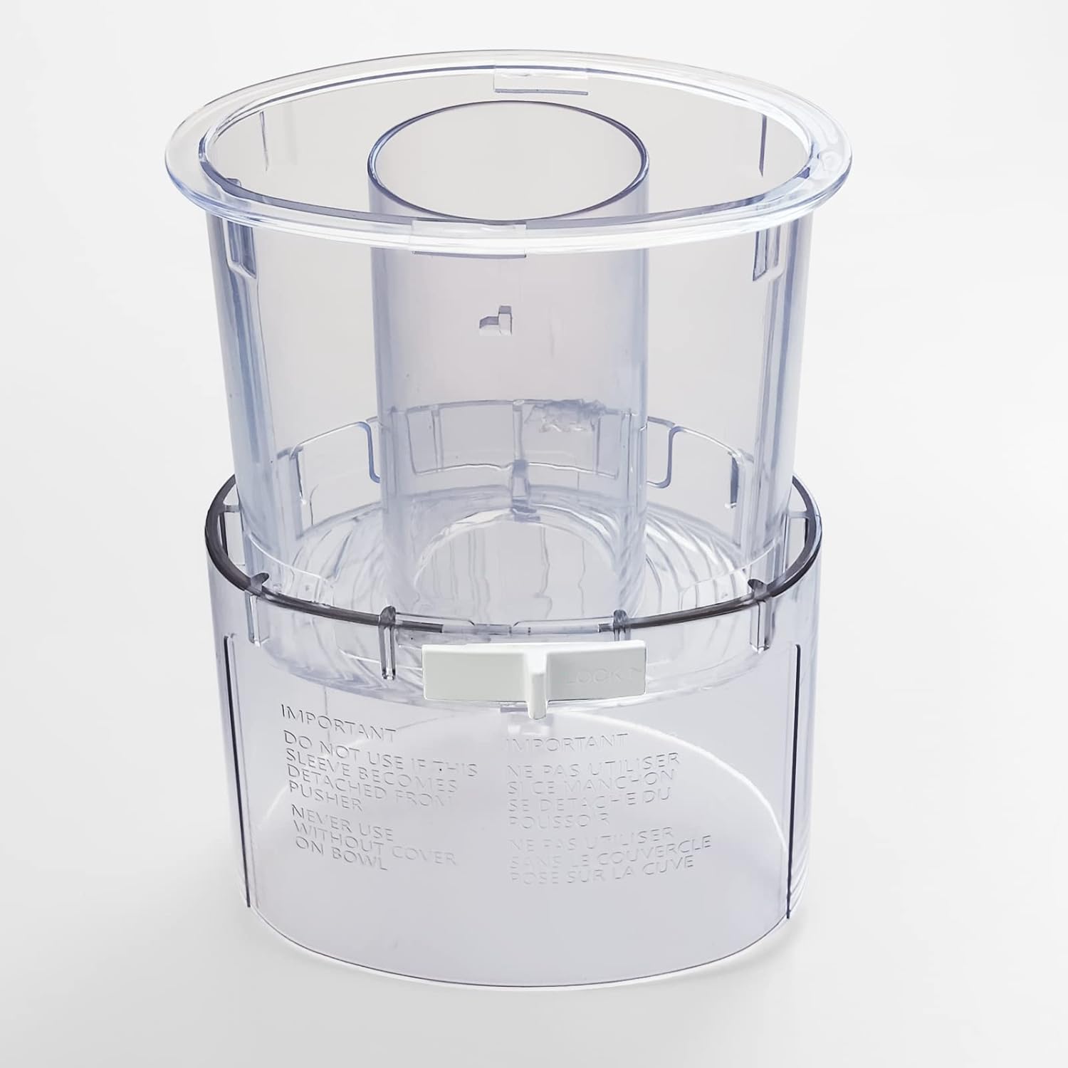 Large Pusher and Sleeve Assembly for Food Processors A36189