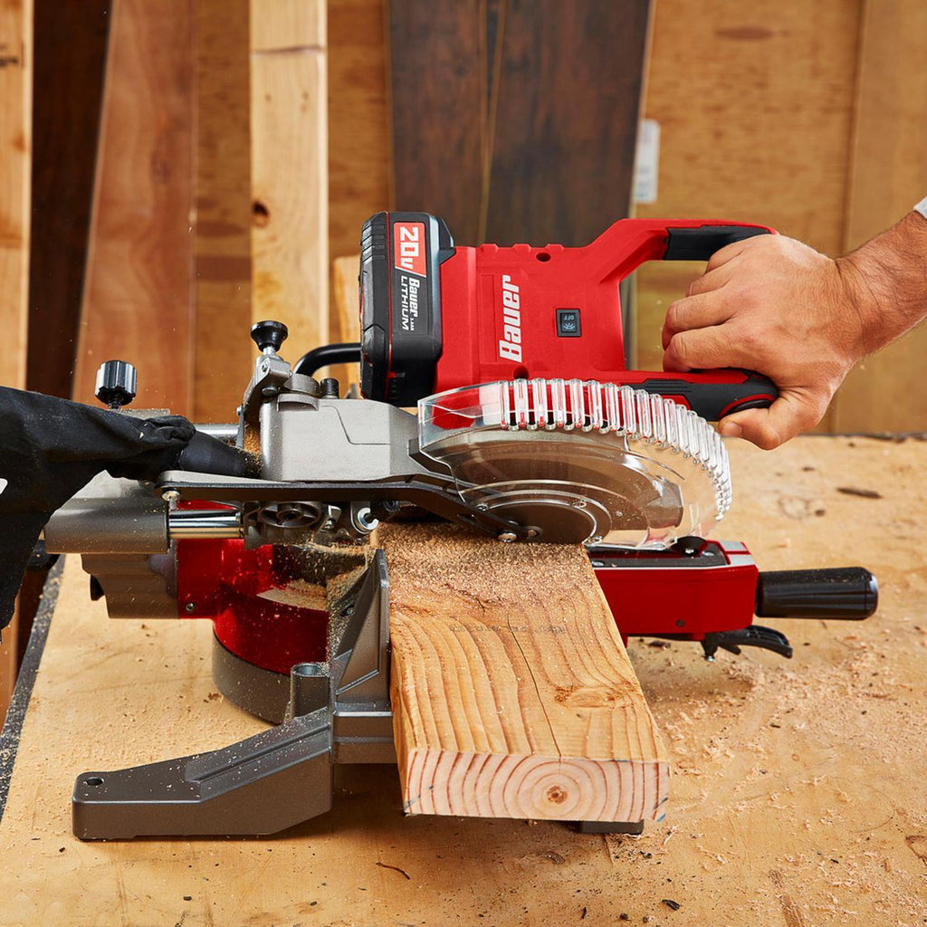 20V Brushless Cordless 7-1/4 in. Single Bevel Sliding Miter Saw P423