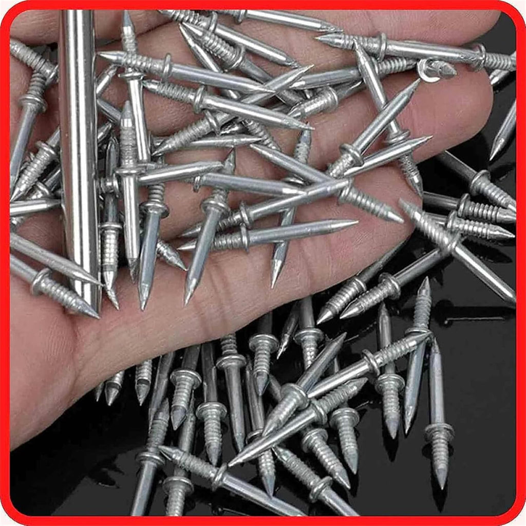 202pcs Double Head Skirting Thread Nails P665