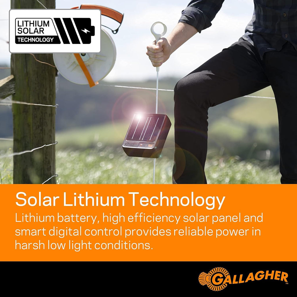 Solar Electric Fence Charger 0.12 Stored Joule Energizer I203