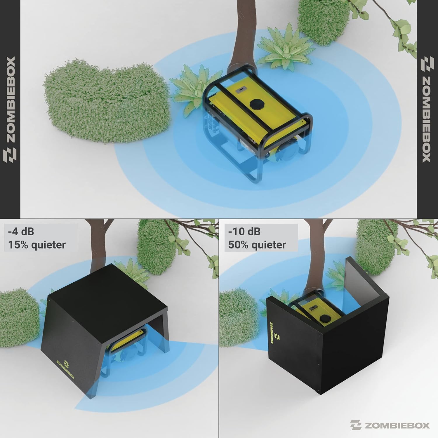 Acoustic Barrier Generator Running Cover X535