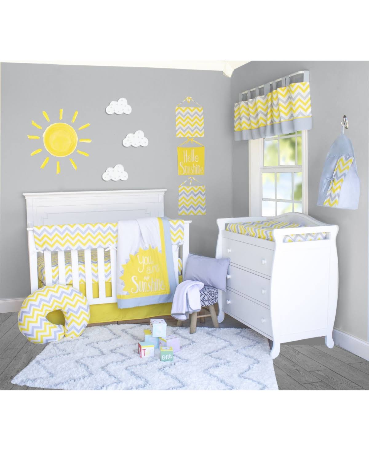 10 Piece Crib Bedding Set A454