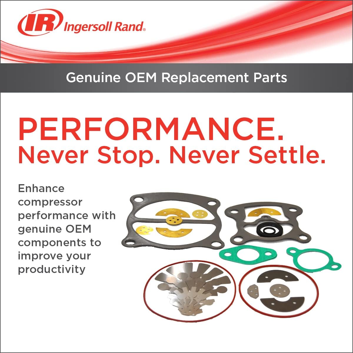 OEM Valve & Gasket Kit for Compressor J5528