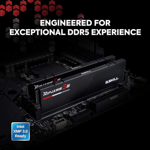 DDR5 RAM 32GB (2x16GB) 5600MT/s CL46-45-45-89 Matte Black Desktop Computer Memory H278407