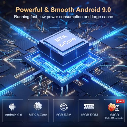 80GB MP3 Player with Bluetooth and WiFi, 4.0" IPS Touch Screen Android Player (Black) X3388