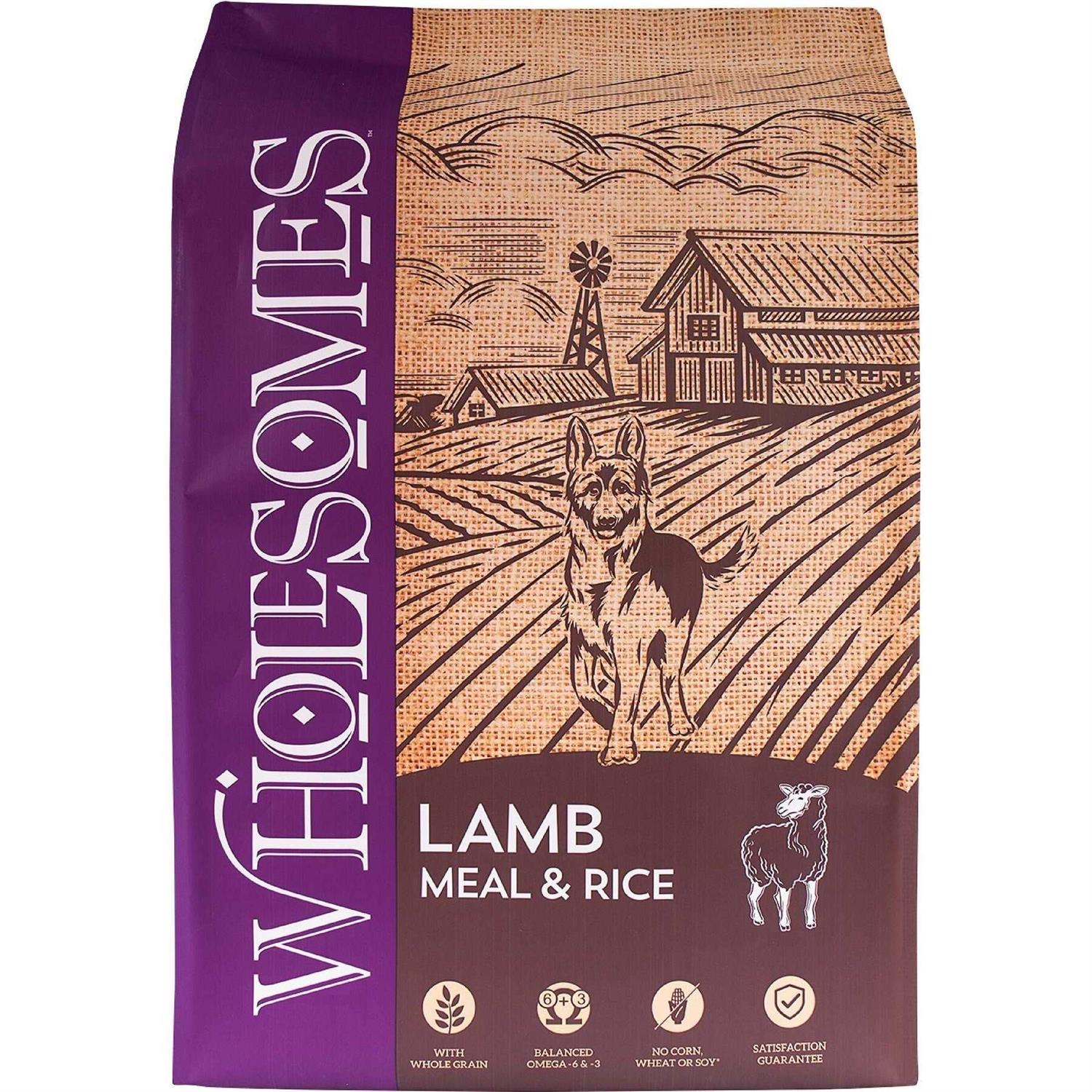 Lamb Meal & Rice Formula Dry Dog Food Z548
