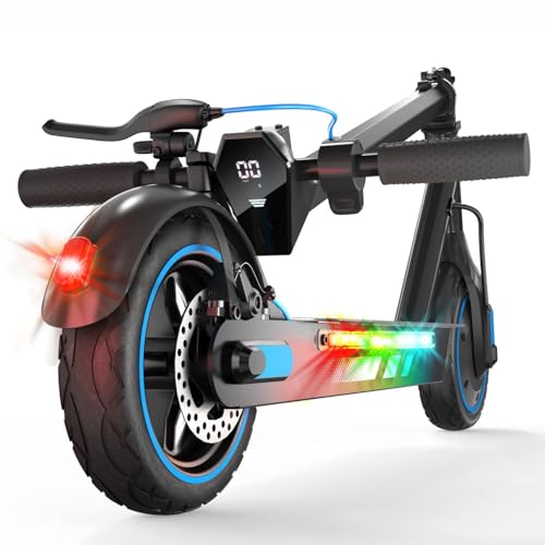 Electric Scooter, 19 Mph Max Speed, 21 Miles Range, 350W, 8.5" Inflatable Tire, Foldable R941994