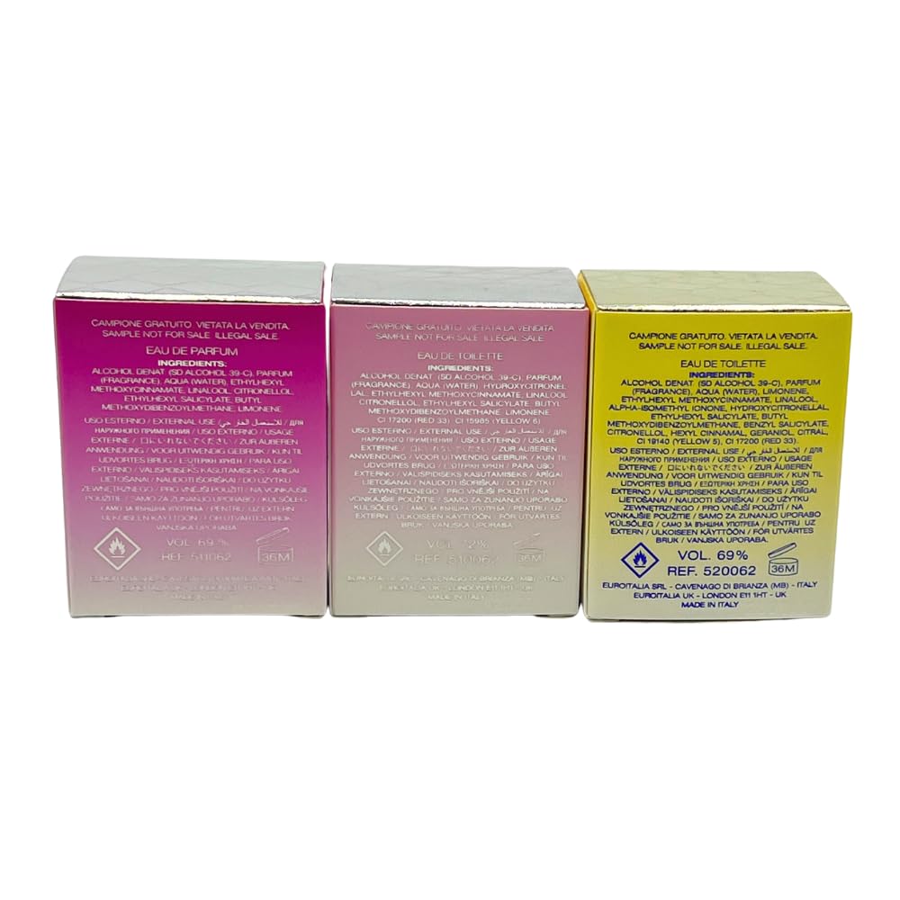 3-piece Fragrance Collection 0.17 fl oz each H259