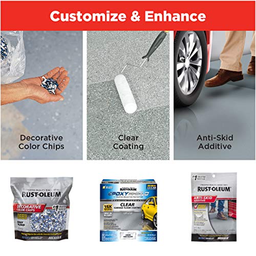 2.5 Car Kit Gray Garage Floor Coating O54473