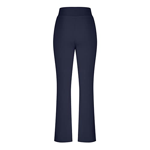 Women’s Bootcut Yoga Pants High Waisted V Crossover Wide Leg Flare Leggings L21478