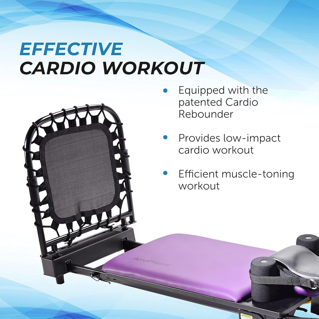 Pilates Reformer Workout Machine with Rebounder Y8924