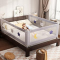 54” Toddler Bed Rail with Double Child Lock, Height Adjustment, 1 Pack Z455708