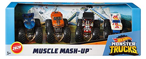 Set of 4 1:64 Scale Toy Trucks R874