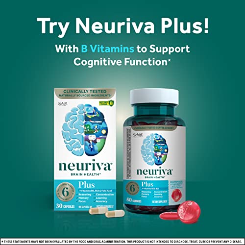 Caffeine Free Brain Supplement Capsules, 30ct Y84917