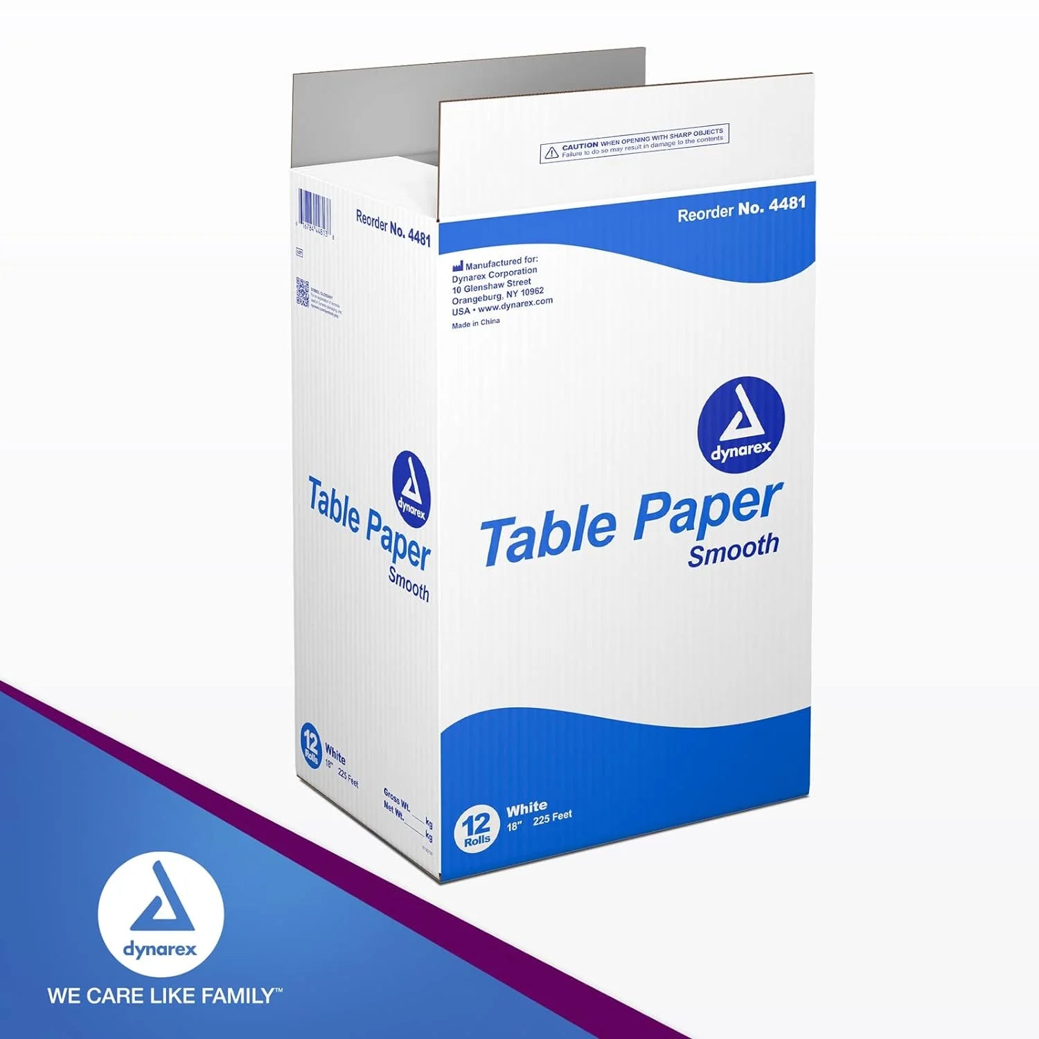 12 /Case 18" x 225' Smooth Exam Table Paper N69427