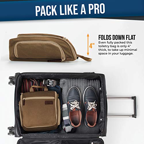Large Hanging Travel Toiletry Bag with 10 Compartments, Water-Resistant Nylon F800988