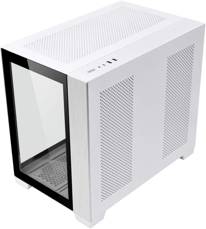 White Mid-Tower ATX Micro-ATX Mini-ITX Case N3932