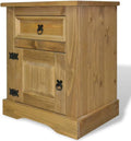 Mexican Pine Bedside Cabinet 20.9"x15.4"x26.4" X258786