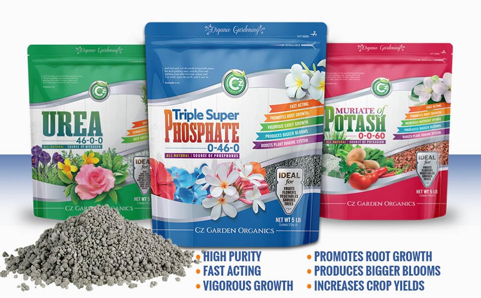 Triple Super Phosphate 0-46-0 Fertilizer TSP Pure Phosphorus Plant Food F315