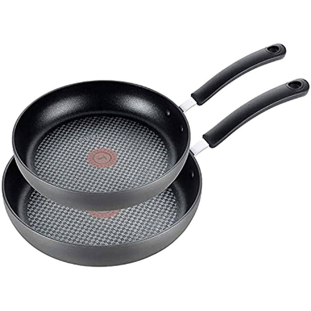 2 Piece Nonstick Fry Pan Cookware Set, 8 and 10.25-Inch, Gray J64968