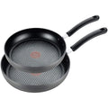 2 Piece Nonstick Fry Pan Cookware Set, 8 and 10.25-Inch, Gray J64968