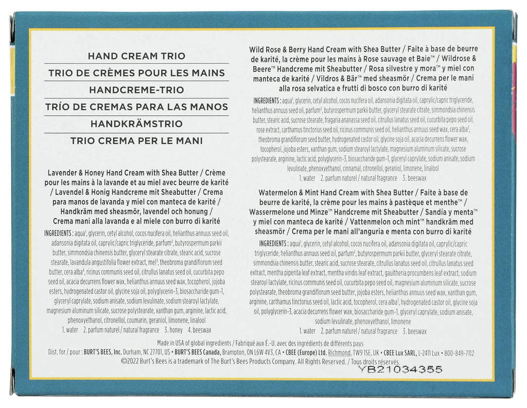 Hand Cream Trio Gift Set, 3 Ct E746