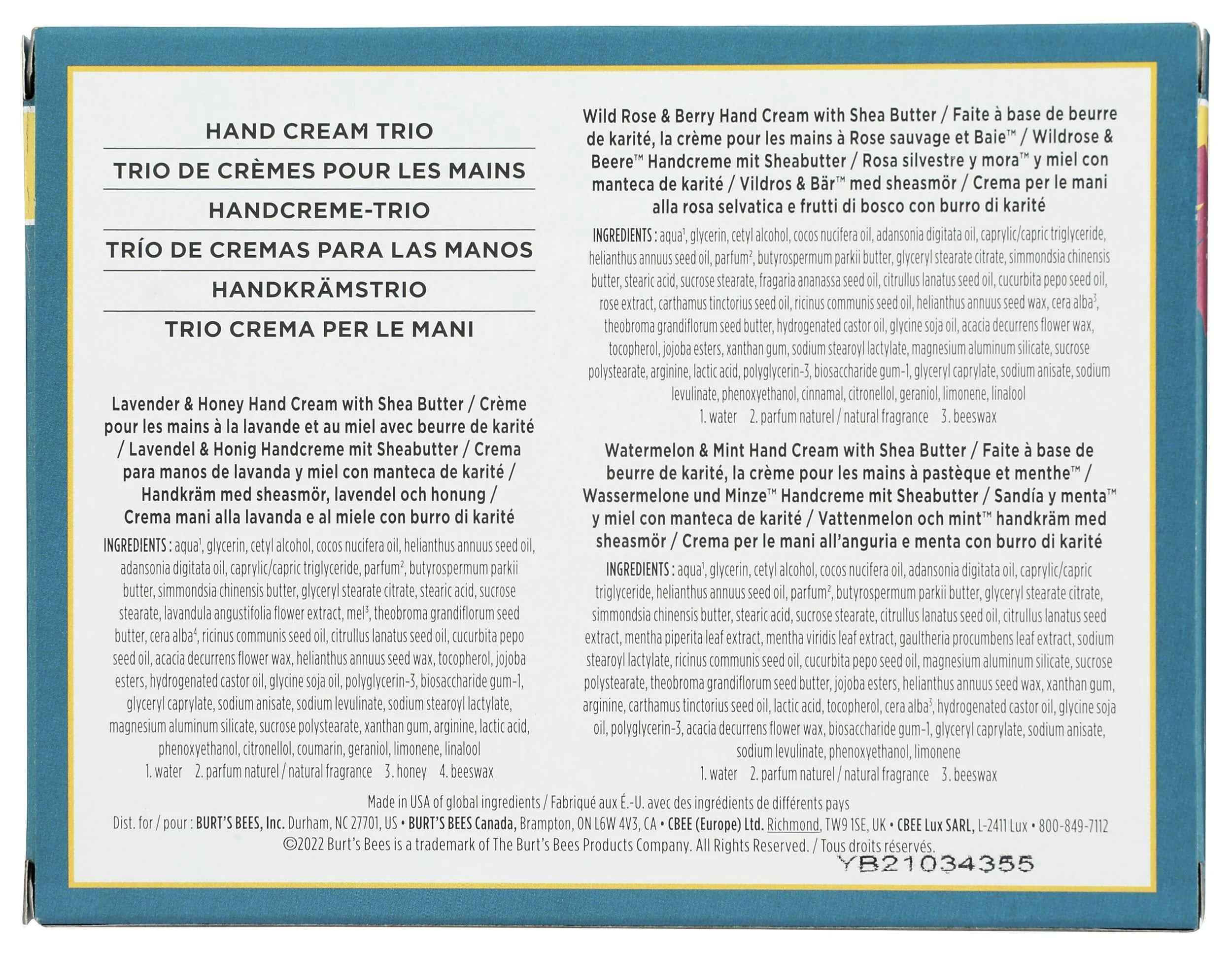 Hand Cream Trio Gift Set, 3 Ct E746