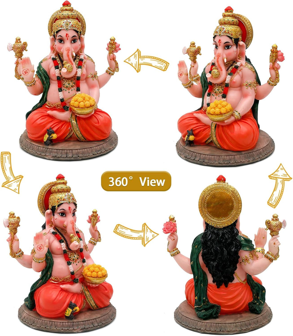 8.4" H Ganesha Statue I25553