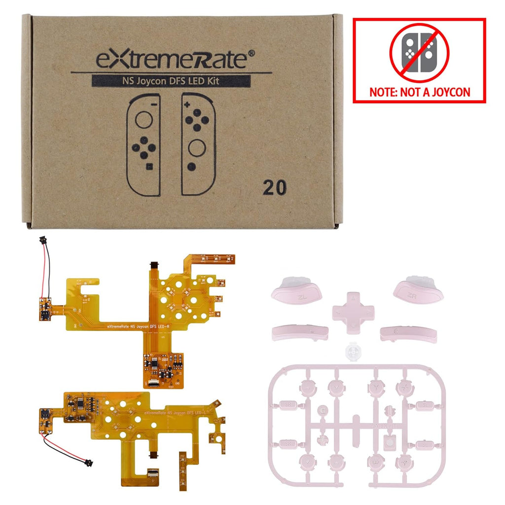 7 Colors 9 Modes LED Kit for Nintendo Switch Joy-Con Controller I1267
