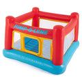 Inflatable Bounce Castle Trampoline with Crawl-Thru Door and Net Q6772