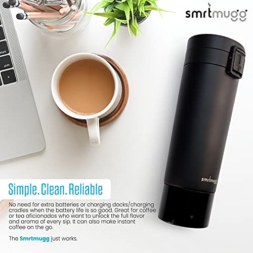 Black 10 oz. Heated Travel Mug S865543