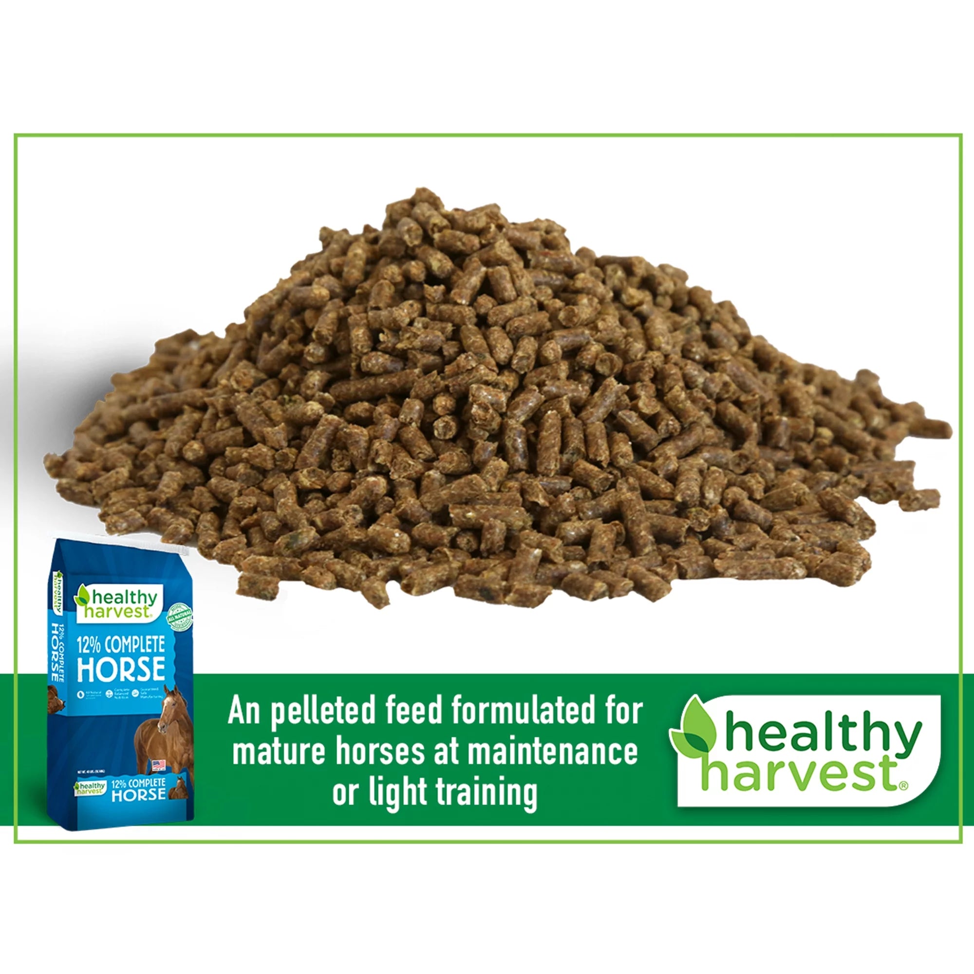 40 lb Complete Horse Feed Pellets H816215