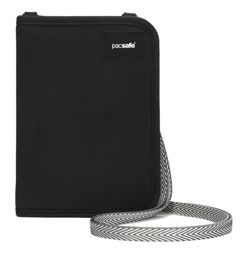 Black Compact Passport Wallet N18291