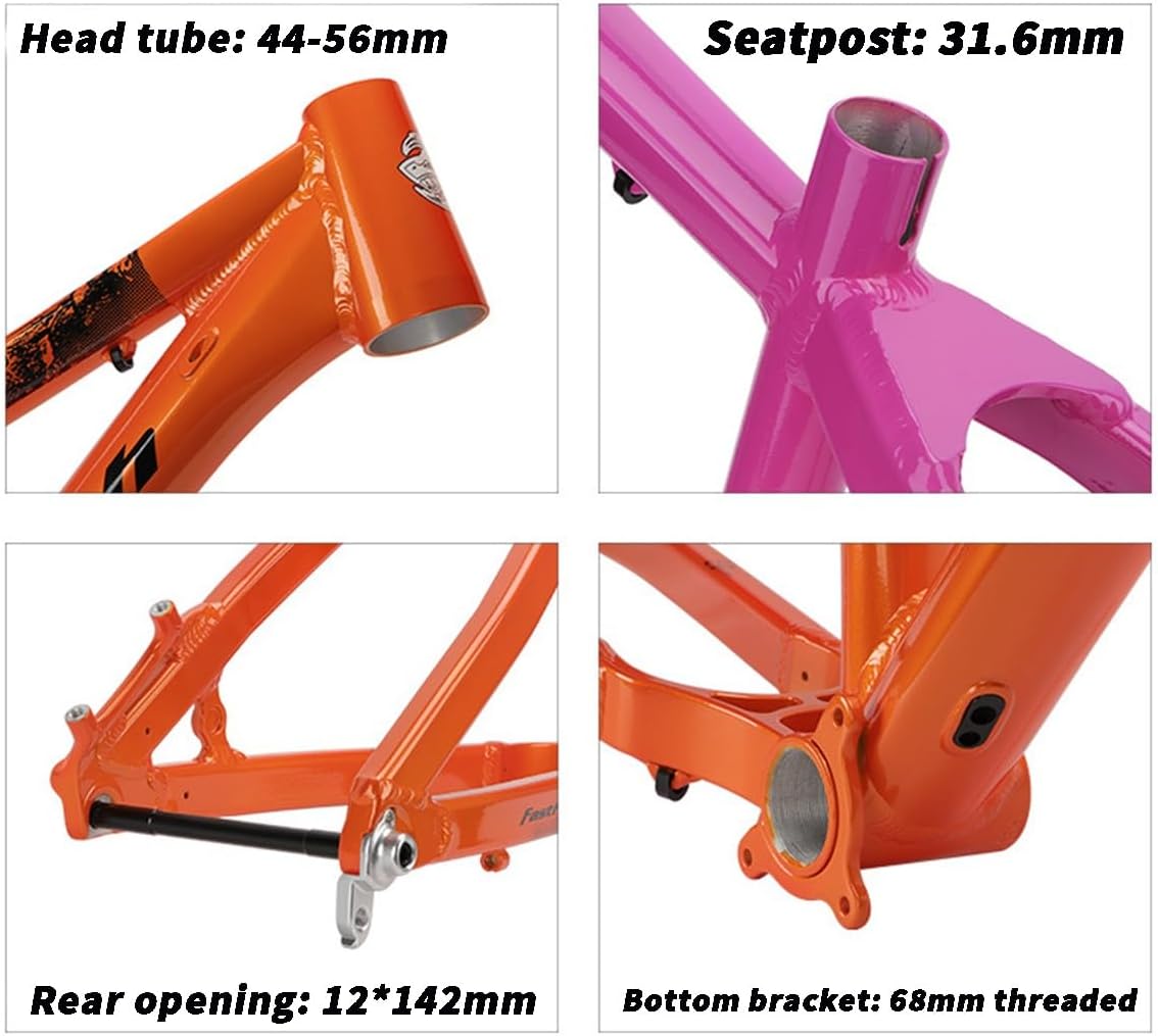 26er/27.5er Aluminum Alloy Hardtail Mountain Bike Frame U73909