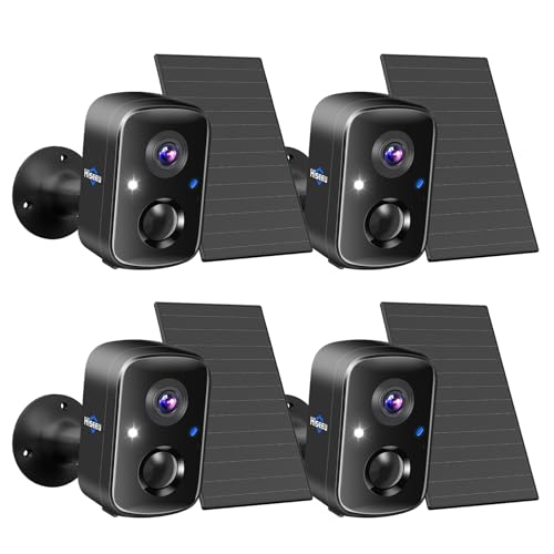 Solar Security Cameras Wireless Outdoor 2 Pack, 3K 4MP Battery Powered X15035