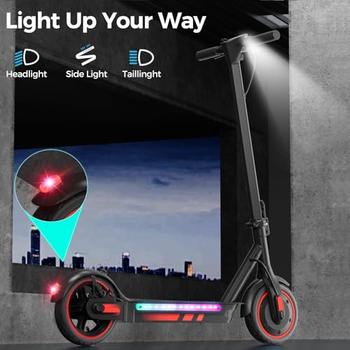 Electric Scooter, 19 Mph Max Speed, 21 Miles Range, 350W, 8.5" Inflatable Tire, Foldable R941994