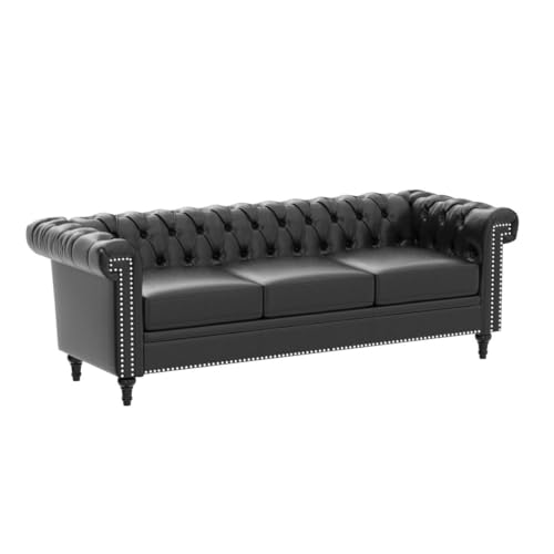 Blue Velvet 3-Seater Sofa Y22094