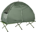 Elevated Tent Camping Cot with Sleeping Bag C5054