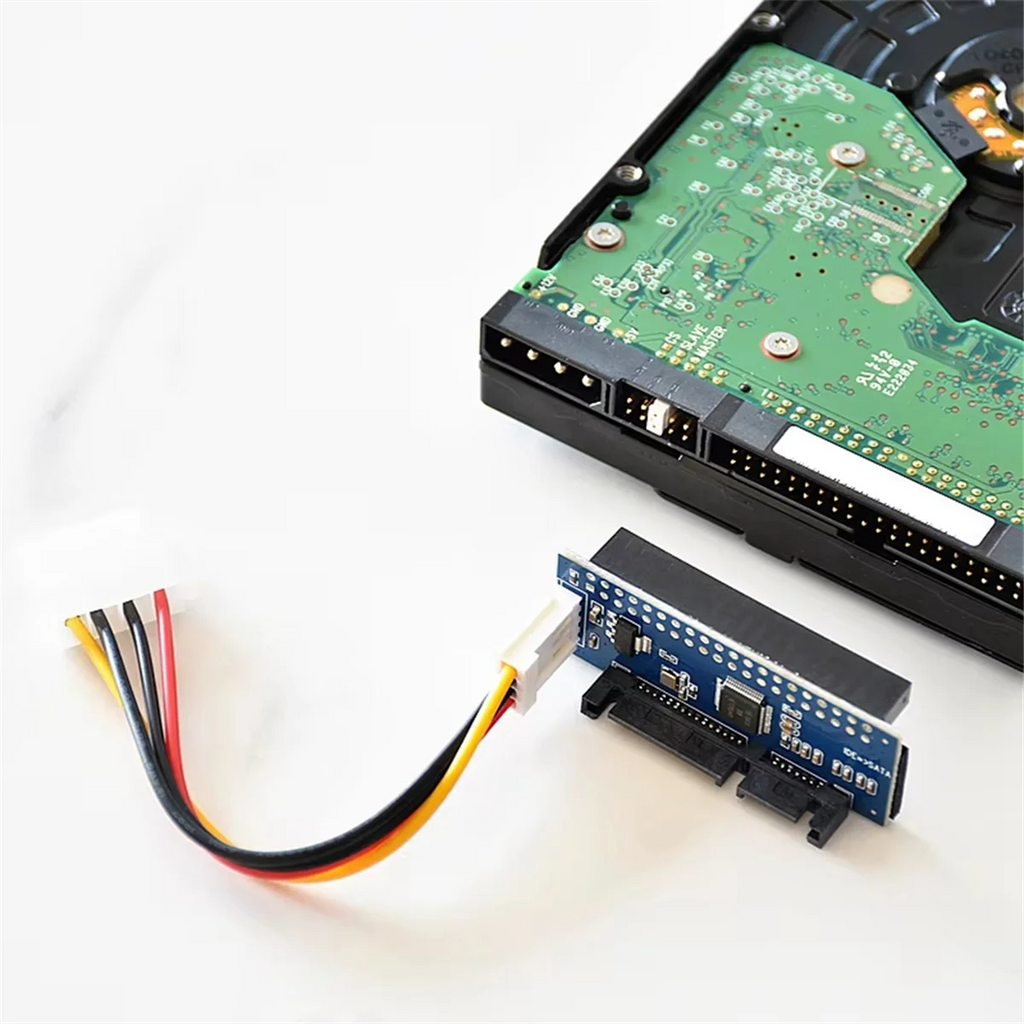 IDE to 22Pin Hard Drive Converter with Data Cable F1146
