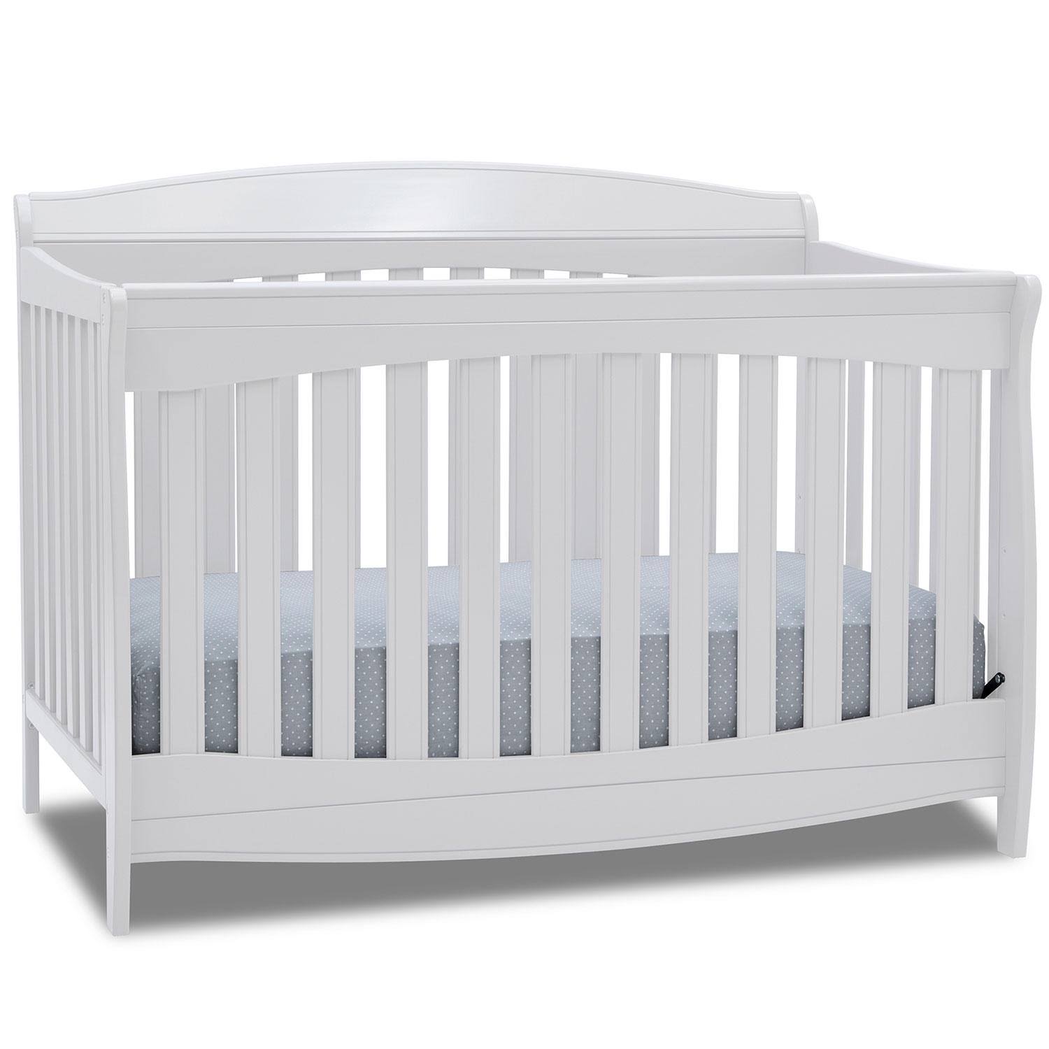 Bianca White Convertible Crib N260908