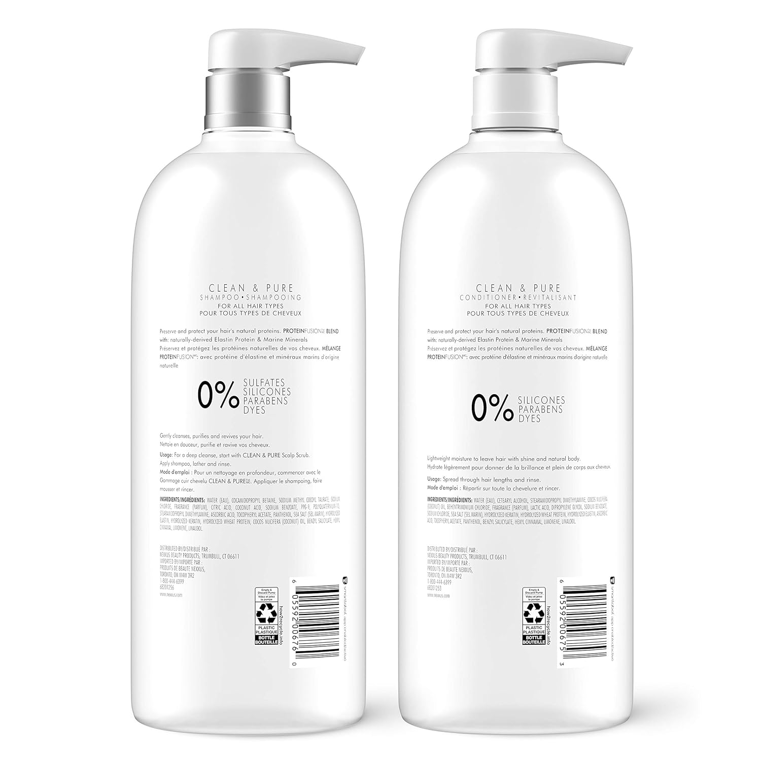 2-Pack Clarifying Shampoo and Conditioner 33.8 oz D85041