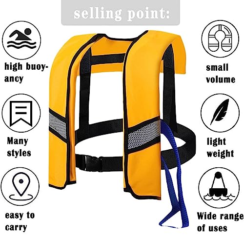 Portable Inflatable Snorkel Vest (330LB) C782008
